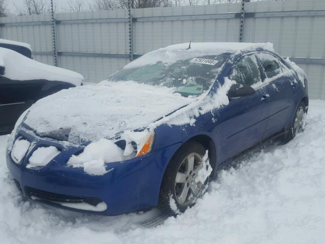 1G2ZH548654121343 - 2005 PONTIAC G6 GT BLUE photo 2