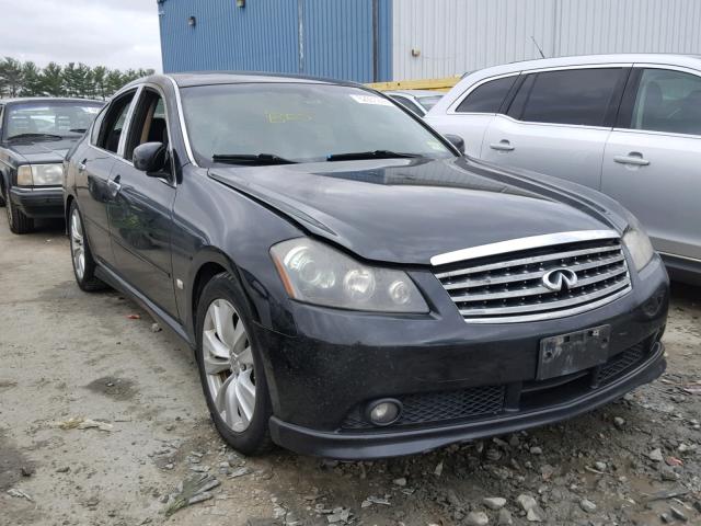 JNKBY01E57M400990 - 2007 INFINITI M45 BASE BLACK photo 1