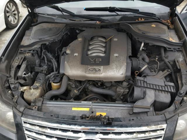 JNKBY01E57M400990 - 2007 INFINITI M45 BASE BLACK photo 7