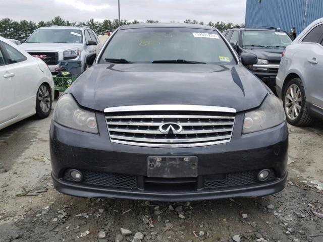 JNKBY01E57M400990 - 2007 INFINITI M45 BASE BLACK photo 9