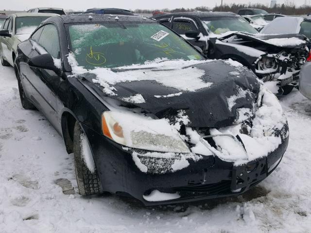 1G2ZH178064175419 - 2006 PONTIAC G6 GT BLACK photo 1