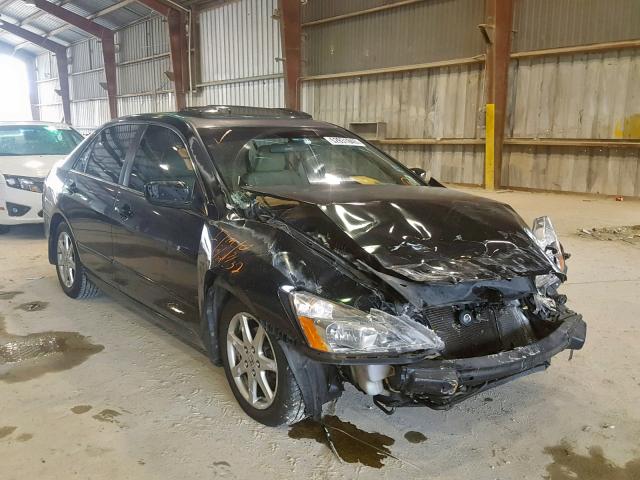 1HGCM66594A039596 - 2004 HONDA ACCORD EX BLACK photo 1