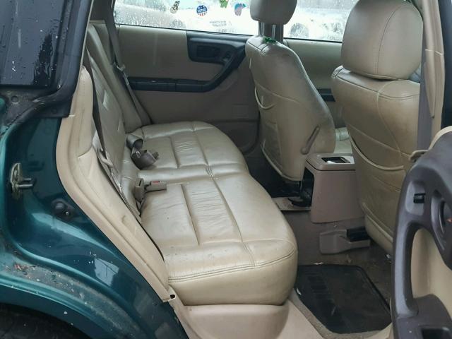 JF1SF6556XH706678 - 1999 SUBARU FORESTER S GREEN photo 6