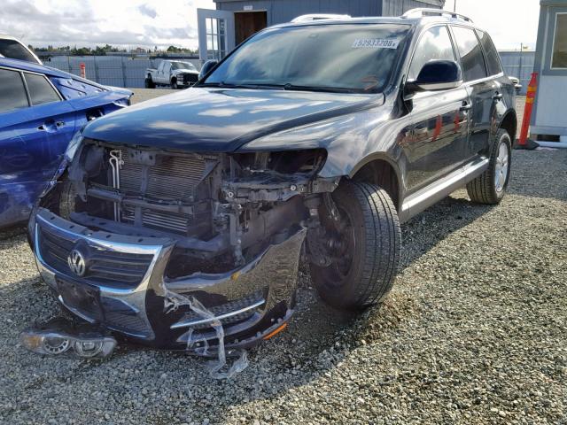 WVGBE77L18D023886 - 2008 VOLKSWAGEN TOUAREG 2 BLACK photo 2