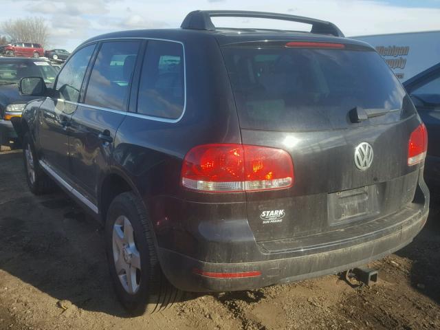 WVGBC77L74D048081 - 2004 VOLKSWAGEN TOUAREG 3. BLACK photo 3