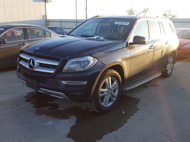 4JGDF7CE7DA171713 - 2013 MERCEDES-BENZ GL 450 4MA BLACK photo 2