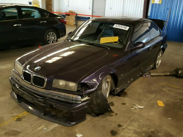 WBSBG9328VEY73827 - 1997 BMW M3 PURPLE photo 2