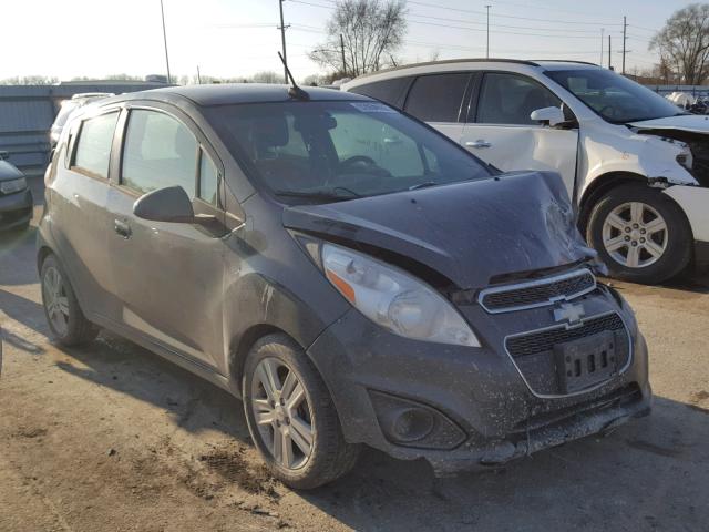 KL8CC6S98DC614231 - 2013 CHEVROLET SPARK 1LT BLUE photo 1