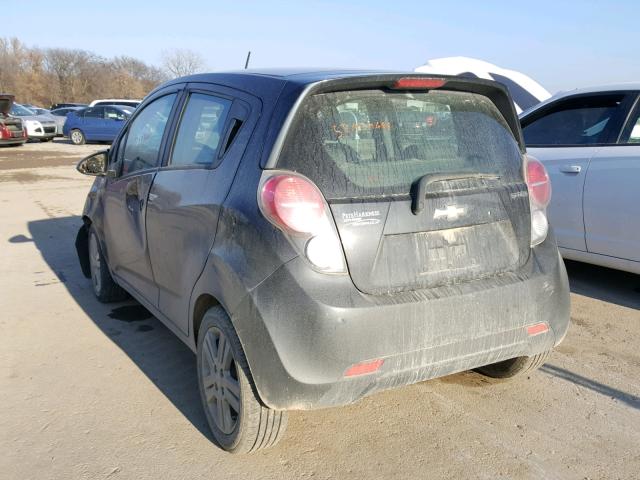 KL8CC6S98DC614231 - 2013 CHEVROLET SPARK 1LT BLUE photo 3