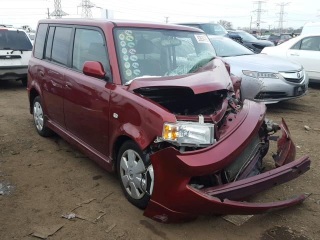 JTLKT324364067019 - 2006 TOYOTA SCION XB Марун фото 1