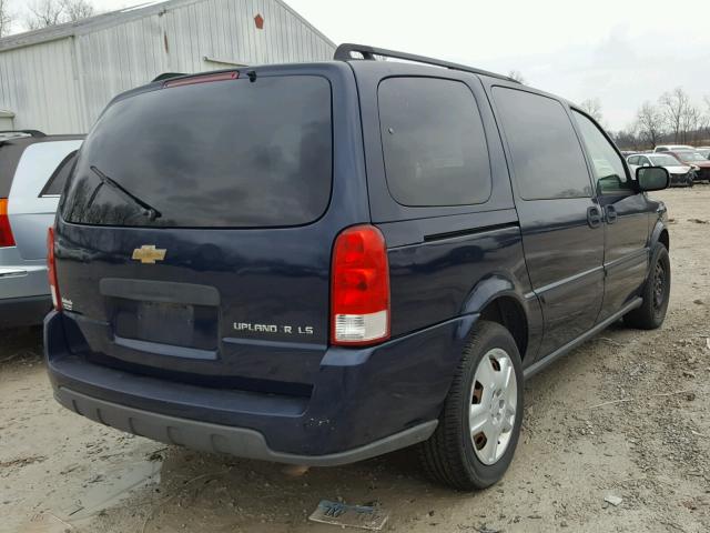 1GNDV23167D106028 - 2007 CHEVROLET UPLANDER L 蓝色 照片 4