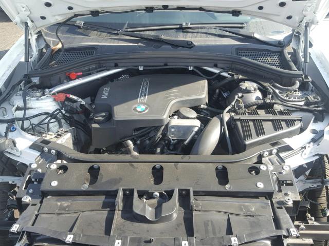 5UXWX9C58G0D94876 - 2016 BMW X3 XDRIVE2 WHITE photo 7