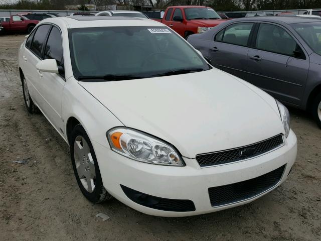 2G1WD58C669147053 - 2006 CHEVROLET IMPALA SUP WHITE photo 1