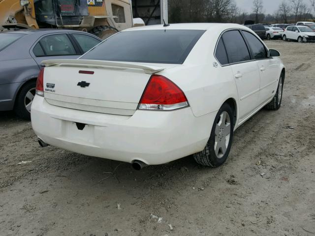 2G1WD58C669147053 - 2006 CHEVROLET IMPALA SUP 白色 照片 4
