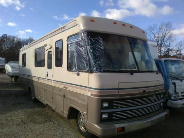 1GBKP37W8K3318308 - 1989 WINNEBAGO RV BEIGE photo 1