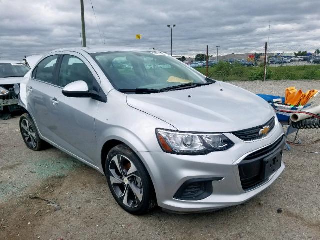 1G1JF5SBXJ4136234 - 2018 CHEVROLET SONIC PREM SILVER photo 1