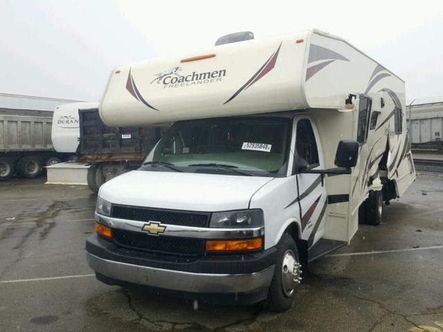 1HA6GUCG4JN002498 - 2018 CHEVROLET EXPRESS G4 TAN photo 2