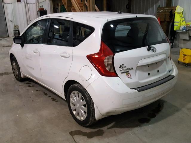 3N1CE2CPXFL398190 - 2015 NISSAN VERSA NOTE WHITE photo 3