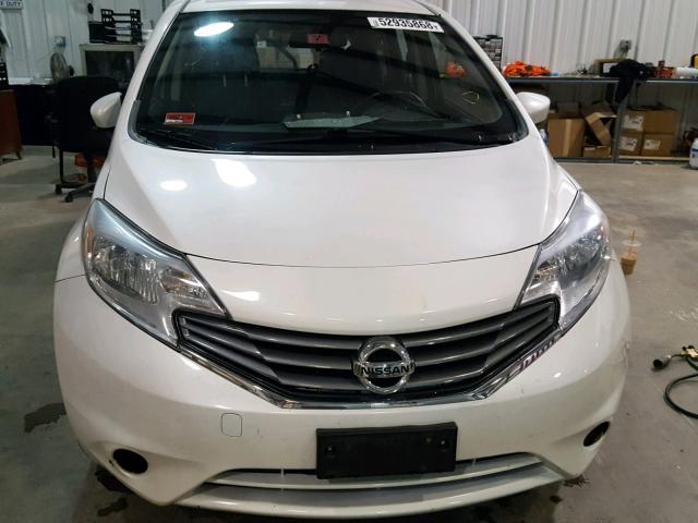 3N1CE2CPXFL398190 - 2015 NISSAN VERSA NOTE WHITE photo 9