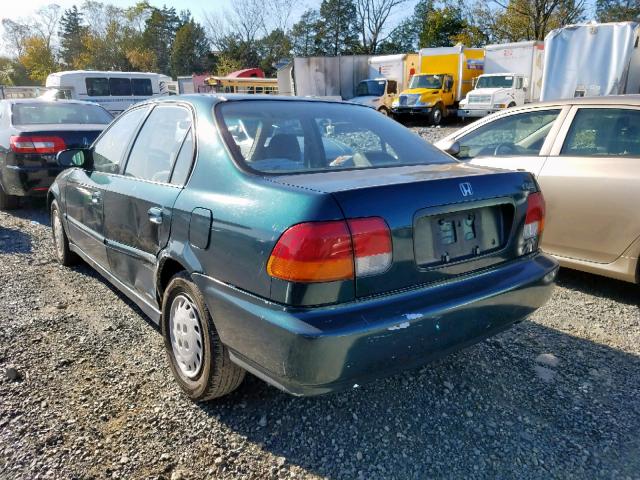 2HGEJ6671TH528707 - 1996 HONDA CIVIC LX GREEN photo 3