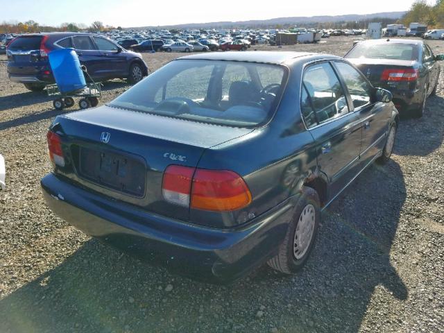 2HGEJ6671TH528707 - 1996 HONDA CIVIC LX GREEN photo 4