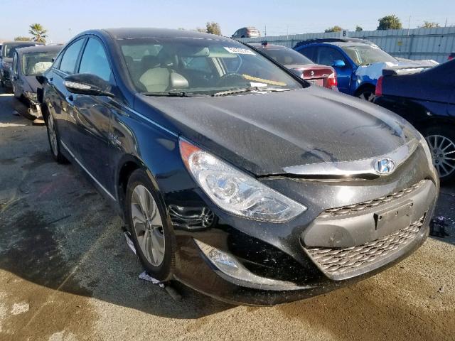 KMHEC4A41DA073251 - 2013 HYUNDAI SONATA HYB BLACK photo 1