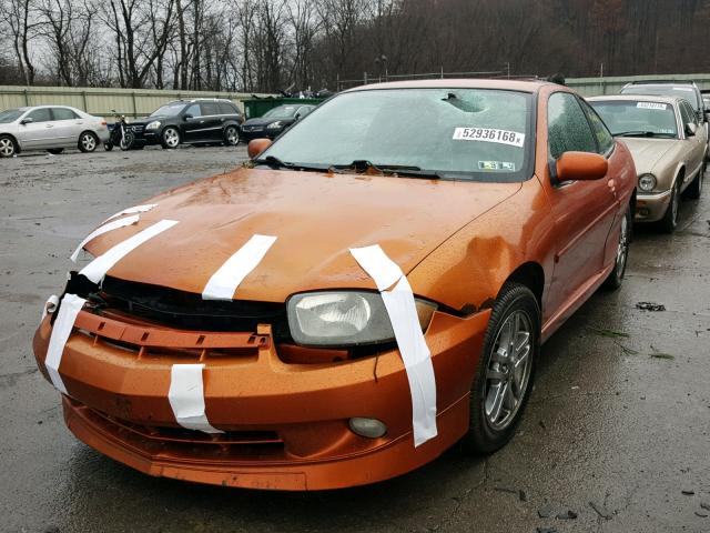 1G1JH12F247230231 - 2004 CHEVROLET CAVALIER L ORANGE photo 2