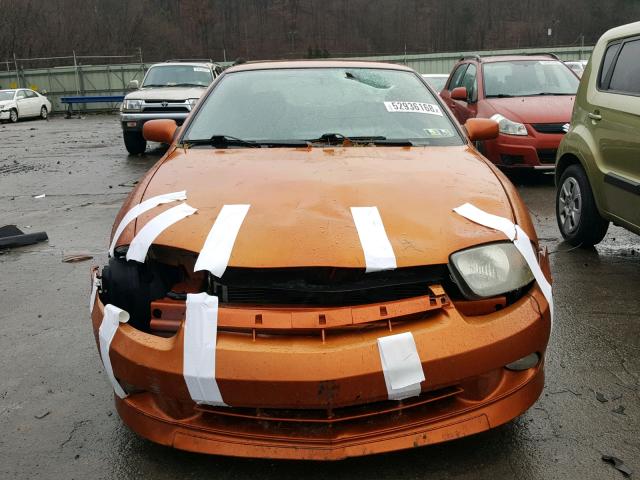 1G1JH12F247230231 - 2004 CHEVROLET CAVALIER L ORANGE photo 9