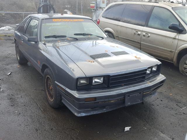 1MEBP79M9GF604588 - 1986 MERCURY CAPRI GRAY photo 1