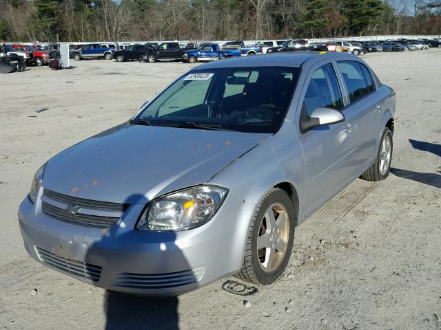 1G1AF5F54A7215627 - 2010 CHEVROLET COBALT 2LT SILVER photo 2