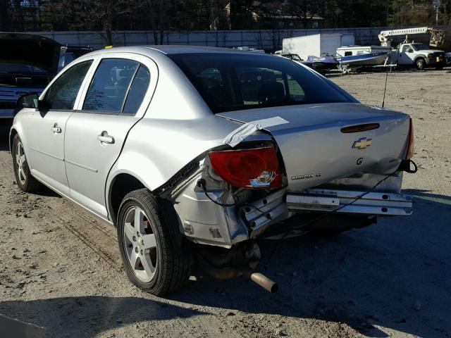 1G1AF5F54A7215627 - 2010 CHEVROLET COBALT 2LT SILVER photo 3