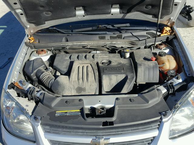 1G1AF5F54A7215627 - 2010 CHEVROLET COBALT 2LT SILVER photo 7