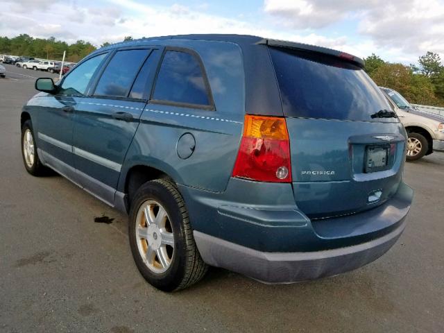 2C4GF48485R587931 - 2005 CHRYSLER PACIFICA GREEN photo 3