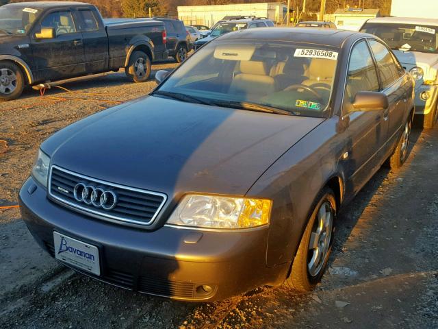 WAUED64B2YN061497 - 2000 AUDI A6 2.7T QU GRAY photo 2