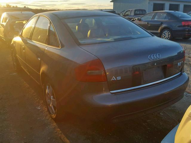 WAUED64B2YN061497 - 2000 AUDI A6 2.7T QU GRAY photo 3