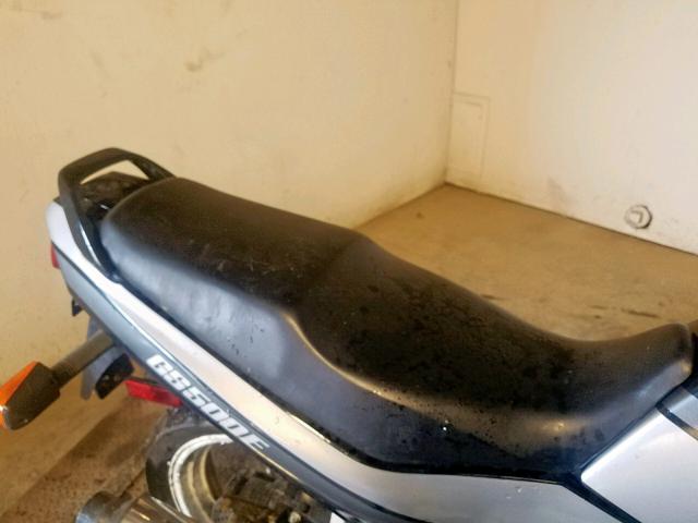 JS1GM51A7L2100686 - 1990 SUZUKI GS500 E BLACK photo 6