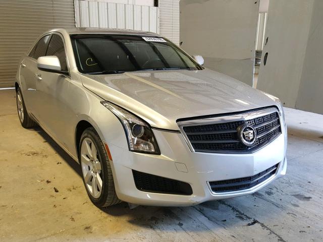 1G6AA5RA9D0170344 - 2013 CADILLAC ATS SILVER photo 1