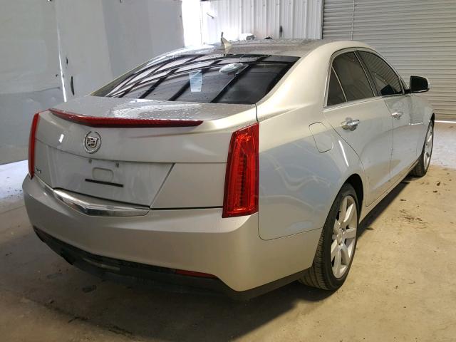 1G6AA5RA9D0170344 - 2013 CADILLAC ATS SILVER photo 4