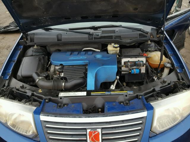 1G8AJ52F35Z176117 - 2005 SATURN ION LEVEL BLUE photo 7