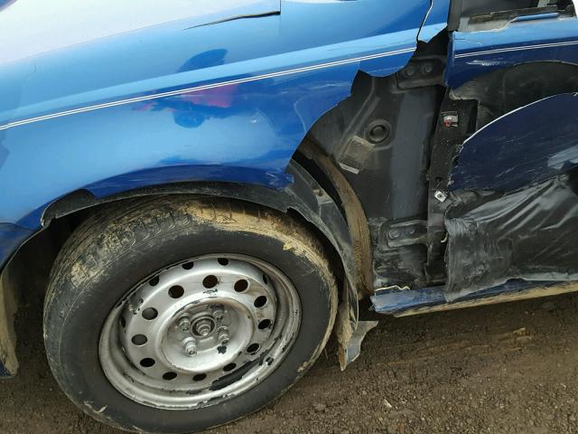 1G8AJ52F35Z176117 - 2005 SATURN ION LEVEL BLUE photo 9