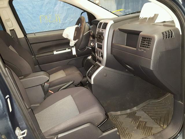 1J8FF47WX8D727413 - 2008 JEEP COMPASS SP 蓝色 照片 5