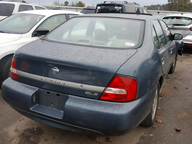 1N4DL01A01C110648 - 2001 NISSAN ALTIMA GXE BLUE photo 4