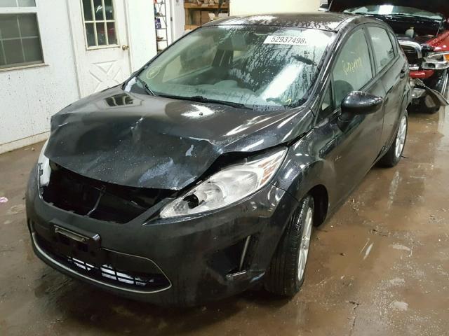 3FADP4EJ3CM214395 - 2012 FORD FIESTA SE BLACK photo 2