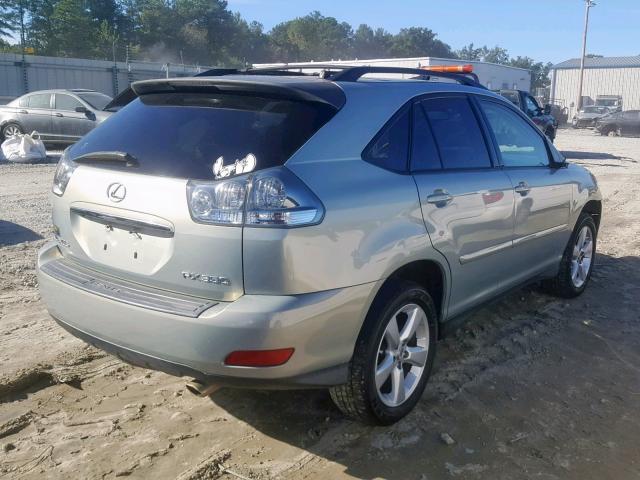 JTJGK31U570002152 - 2007 LEXUS RX 350 SILVER photo 4