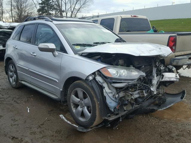 5J8TB18247A000432 - 2007 ACURA RDX SILVER photo 1