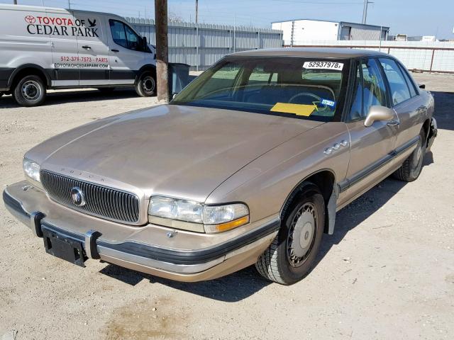 1G4HR52L0RH406870 - 1994 BUICK LESABRE LI GOLD photo 2