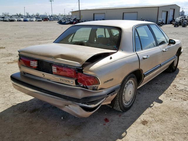 1G4HR52L0RH406870 - 1994 BUICK LESABRE LI GOLD photo 4