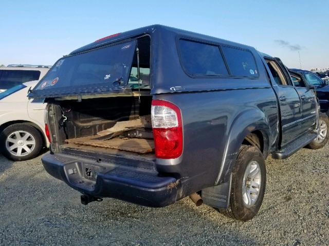 5TBET38105S469050 - 2005 TOYOTA TUNDRA DOU GRAY photo 4