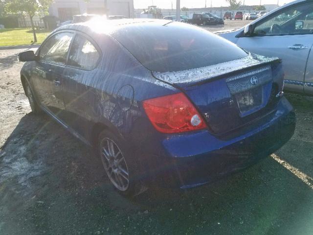 JTKDE177450036995 - 2005 SCION TC 蓝色 照片 3