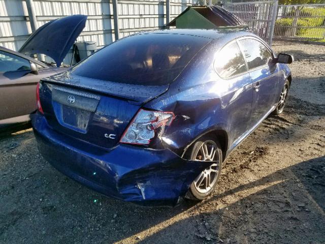 JTKDE177450036995 - 2005 SCION TC 蓝色 照片 4